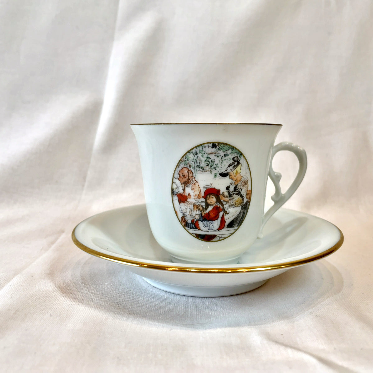 カール ラーション ヴィンテージ カップ ＆ ソーサー Frukost under