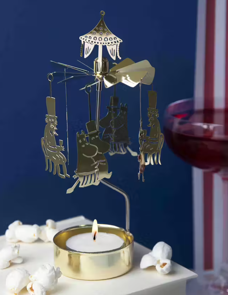 Pluto ANGEL CHIME MOOMIN PARTY ムーミン ロータリーキャンドル