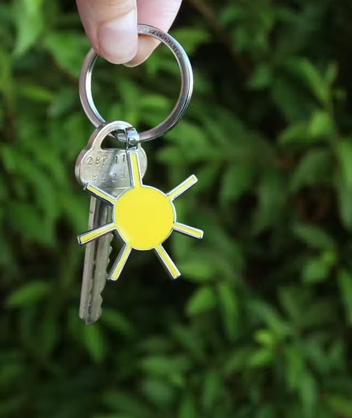 Pluto KEYRING SUN Sweden スウェーデン キーホルダー サン 太陽 プルート 北欧