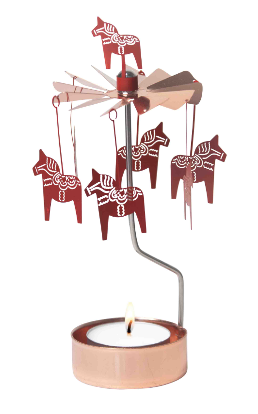 ロータリー キャンドルホルダー / ダーラナホース / Angel chime