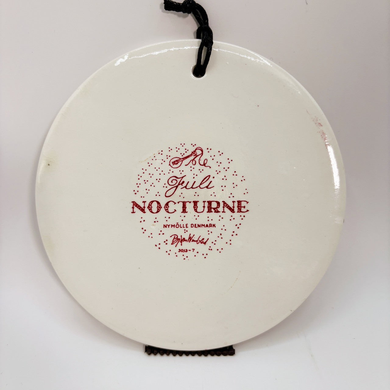 Bjorn Wiinbladマンスリープレート 7月「NOCTURNE」 Red ビヨン