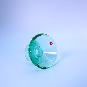 KARTIOキャンドルホルダー(グリーン) Iittala イッタラ フィンランド ヴィンテージ カイ フランク   ガラス ハンドメイド 北欧 インテリア デザイン