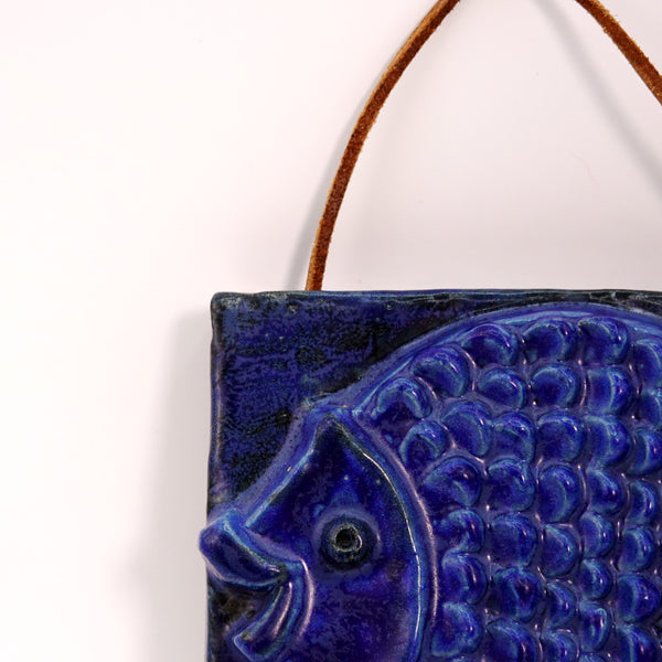 陶板 魚 ウィリー・フィッシャー スウェーデン EGO Willy Fischer Sweden ヴィンテージ