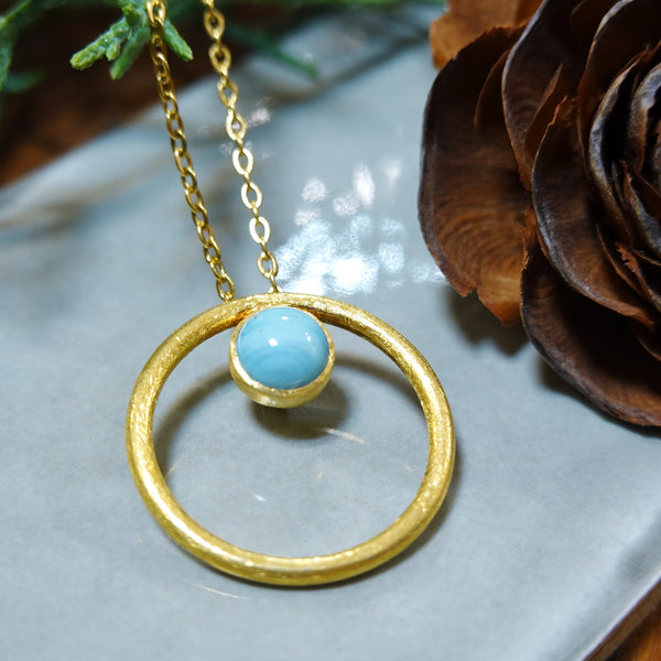 【新品】 ペンダント  シルバー スウェディッシュブルー アクセサリー ジュエリー スウェーデン Swedish Blue Cirkel Pendant Gold Sweden