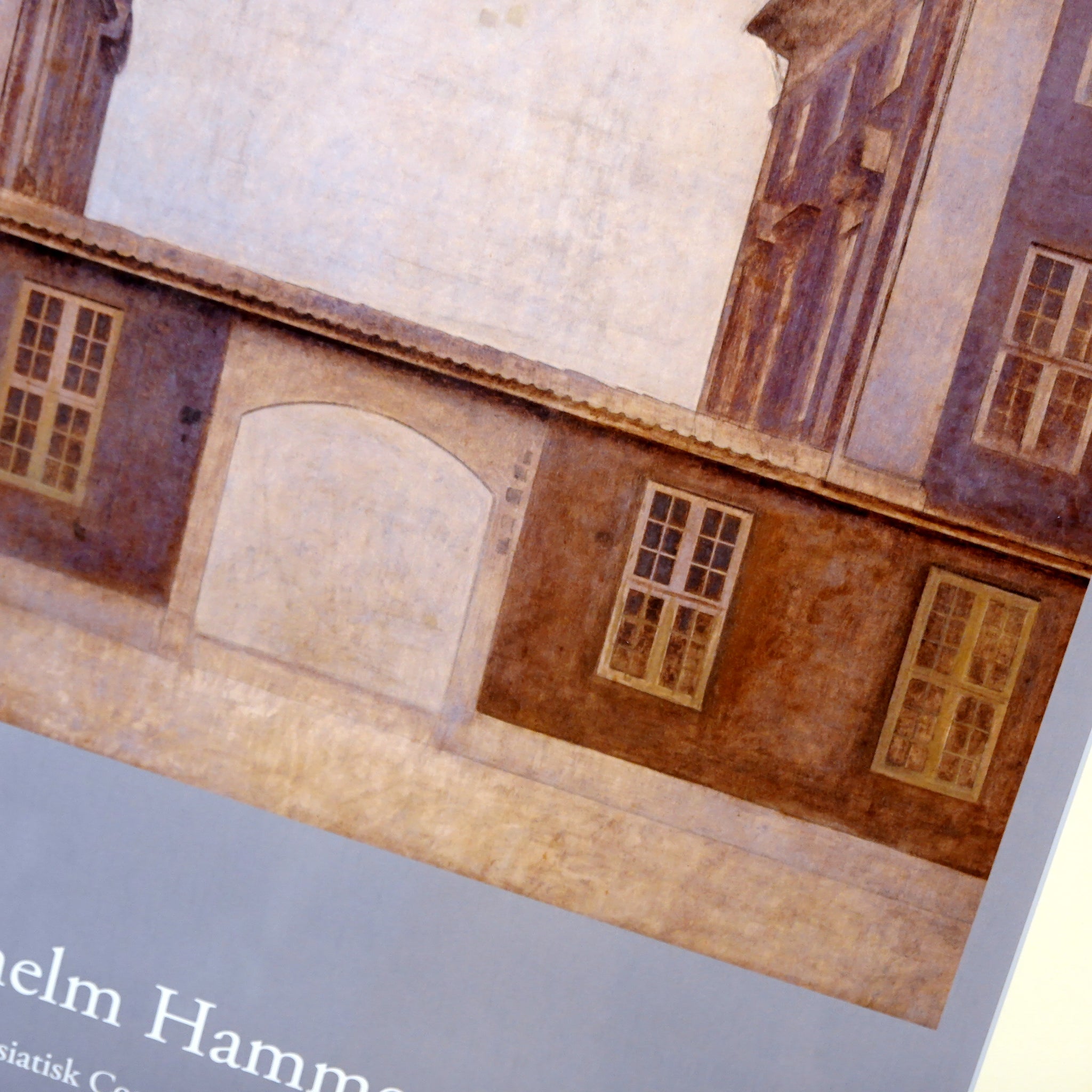 「HAMMERSHOI」(ハンマースホイ)(英語版ハードカバー) アートフレーム ポスター Vilhelm Hammershoi Old Encyclopedia 北欧