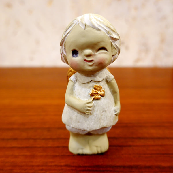 天使 幸運  オブジェ スウェーデン ANGEL OF HAPPINESS Nääsgränsgården SWEDEN 新品