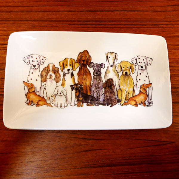 猫の集会 スクエアプレート スウェーデン CATS Square Plate Nääsgränsgården SWEDEN 新品