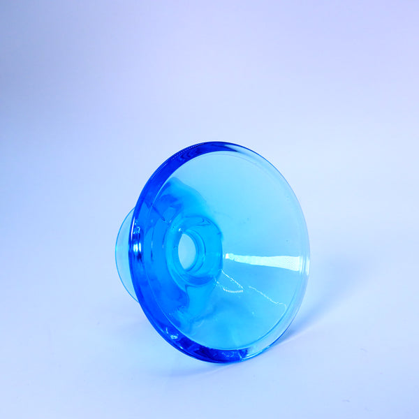 KARTIOキャンドルホルダー(アクアブルー) Iittala イッタラ フィンランド ヴィンテージ カイ フランク   ガラス ハンドメイド 北欧 インテリア デザイン