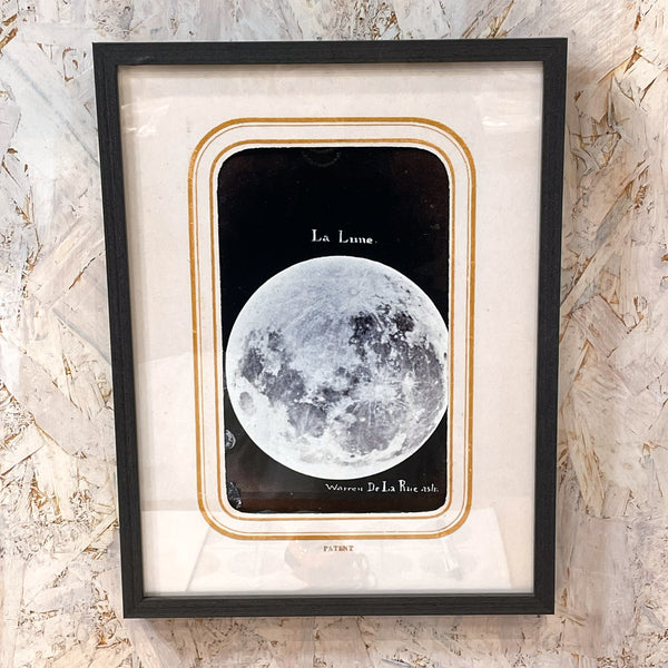 アートフレーム ポスター La LuneⅡ Old Encyclopedia Denmark 北欧 デンマーク【額送A】
