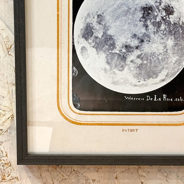 アートフレーム ポスター La LuneⅡ Old Encyclopedia Denmark 北欧 デンマーク【額送A】
