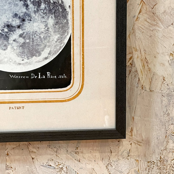 アートフレーム ポスター La LuneⅡ Old Encyclopedia Denmark 北欧 デンマーク【額送A】
