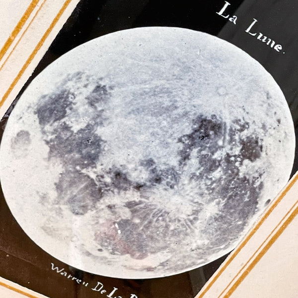 アートフレーム ポスター La LuneⅡ Old Encyclopedia Denmark 北欧 デンマーク【額送A】