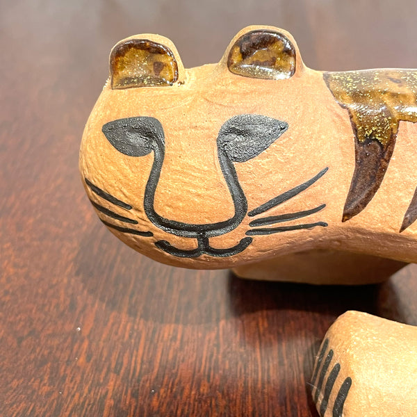 リサ ラーソン ヴィンテージ フィギュア タイガー Tiger AFRIKAシリーズ 虎 トラ Vintage Lisa Larson gustavsberg Sweden  ヴィンテージ スウェーデン