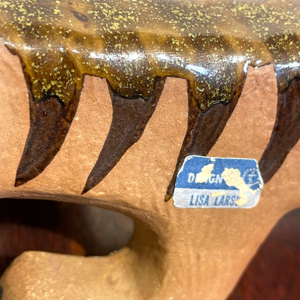 リサ ラーソン ヴィンテージ フィギュア タイガー Tiger AFRIKAシリーズ 虎 トラ Vintage Lisa Larson gustavsberg Sweden  ヴィンテージ スウェーデン