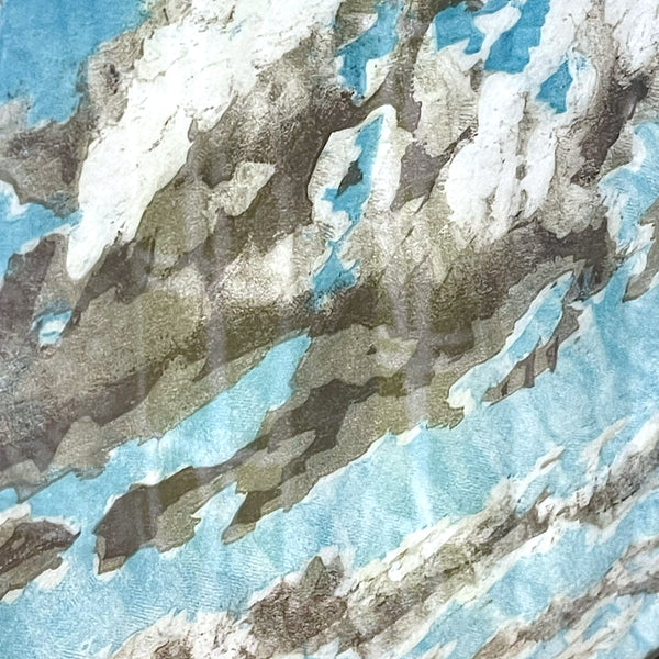 スウェーデン アート リトグラフ 積雲 空 絵画 壁掛け 北欧 Cumulus Ingver Nibfelt 【額送B】