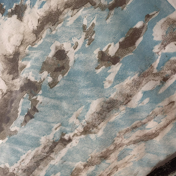 スウェーデン アート リトグラフ 積雲 空 絵画 壁掛け 北欧 Cumulus Ingver Nibfelt 【額送B】
