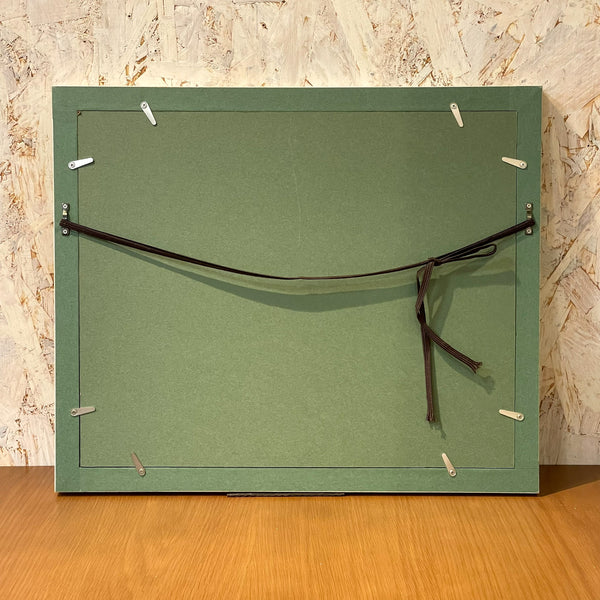 スウェーデン アート リトグラフ Kallslattenの森 絵画 壁掛け 北欧 Hans Tollsten Sweden 【額送A】