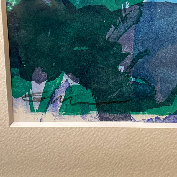 スウェーデン アート リトグラフ 夜の騎行 絵画 壁掛け 北欧 Gosta Wenner Sweden Nattlig ritt 【額送C】