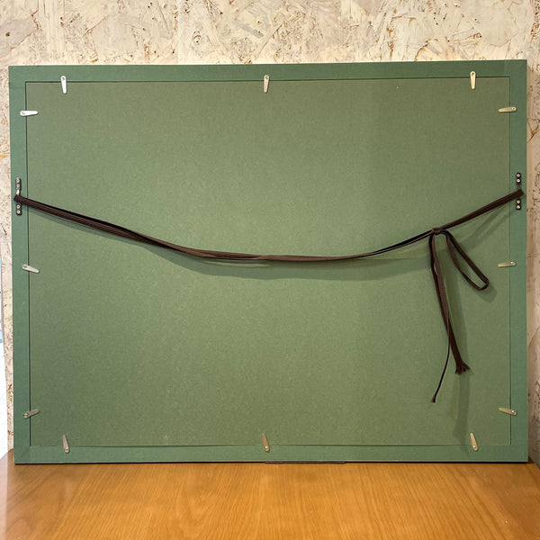 スウェーデン アート リトグラフ 夜の騎行 絵画 壁掛け 北欧 Gosta Wenner Sweden Nattlig ritt 【額送C】