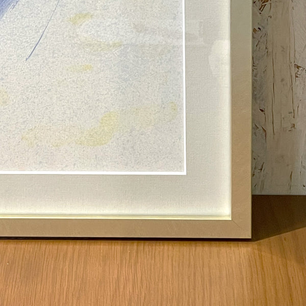 スウェーデン アート リトグラフ 海がこれほどきらめいたことはかつてなかった 絵画 壁掛け 北欧 Gosta Wenner Sweden The sea was never so shimmering 【額送A】