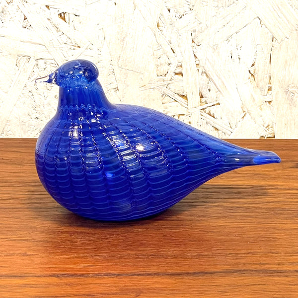 Birds By Toikka イッタラ バード Blue Bird ルリコマドリ フィンランド iittala nuutajarvi ガラス 【ヴィンテージ】