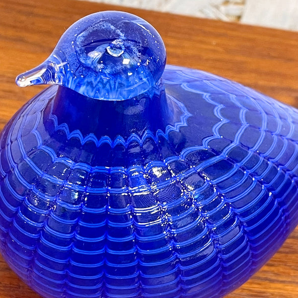Birds By Toikka イッタラ バード Blue Bird ルリコマドリ フィンランド iittala nuutajarvi ガラス 【ヴィンテージ】