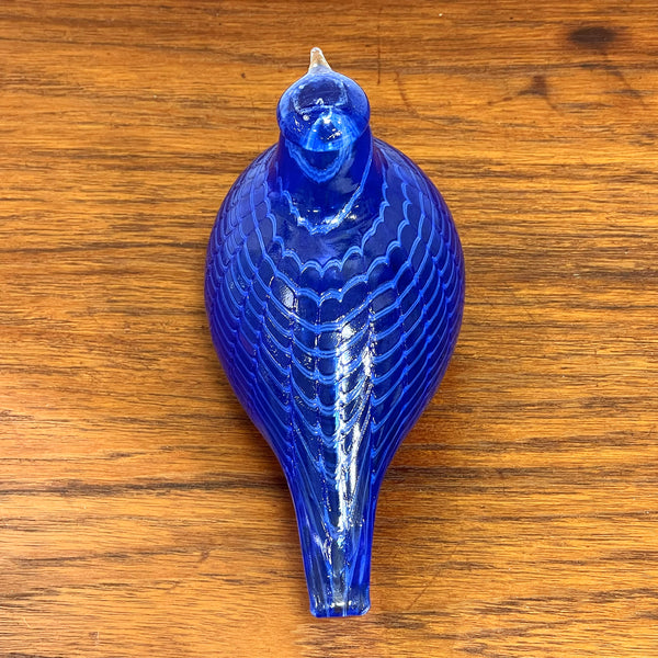 Birds By Toikka イッタラ バード Blue Bird ルリコマドリ フィンランド iittala nuutajarvi ガラス 【ヴィンテージ】