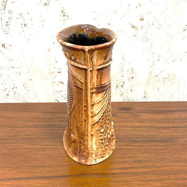 フラワーベース バーティルヴァリーン 花瓶 ブラウン brown ロールストランド Rorstrand 北欧 ヴィンテージ スウェーデン Bertil Vallien Terra Sweden