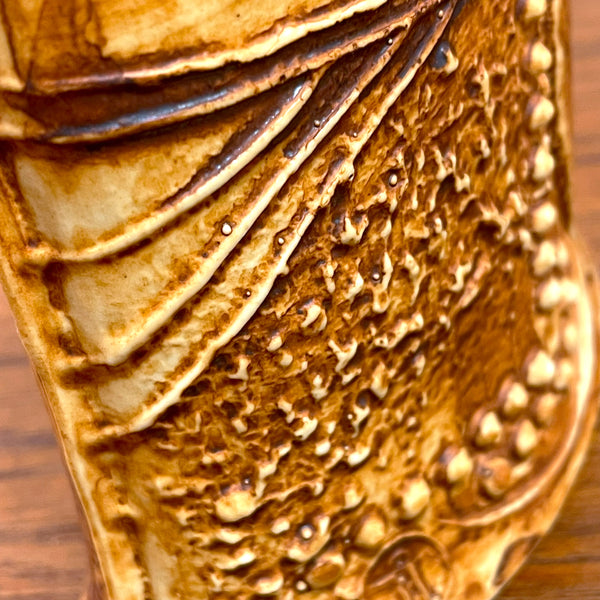 フラワーベース バーティルヴァリーン 花瓶 ブラウン brown ロールストランド Rorstrand 北欧 ヴィンテージ スウェーデン Bertil Vallien Terra Sweden