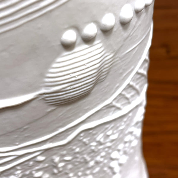 フラワーベース バーティルヴァリーン 花瓶 ホワイト white ロールストランド Rorstrand 北欧 ヴィンテージ スウェーデン Bertil Vallien Terra Sweden