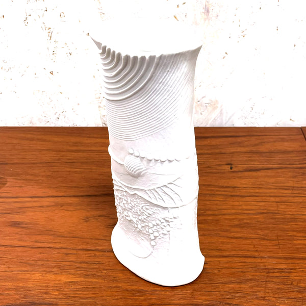 フラワーベース バーティルヴァリーン 花瓶 ホワイト white ロールストランド Rorstrand 北欧 ヴィンテージ スウェーデン Bertil Vallien Terra Sweden