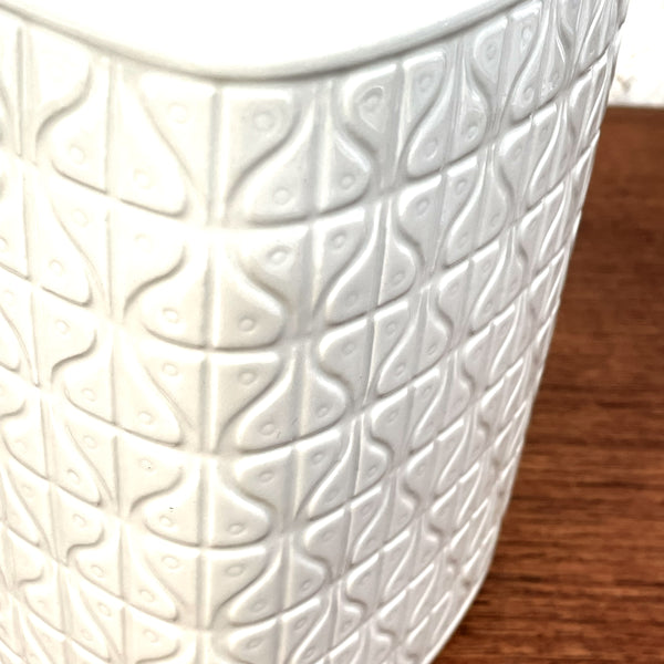 フラワーベース グンナーニールンド 花瓶 ホワイト white ロールストランド Rorstrand 北欧 ヴィンテージ スウェーデン Gunnar Nylund Domino Sweden