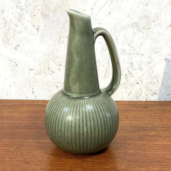 フラワーベース グンナーニールンド 花瓶 グリーン green ロールストランド Rorstrand 北欧 ヴィンテージ スウェーデン Gunnar Nylund Ritzi Sweden
