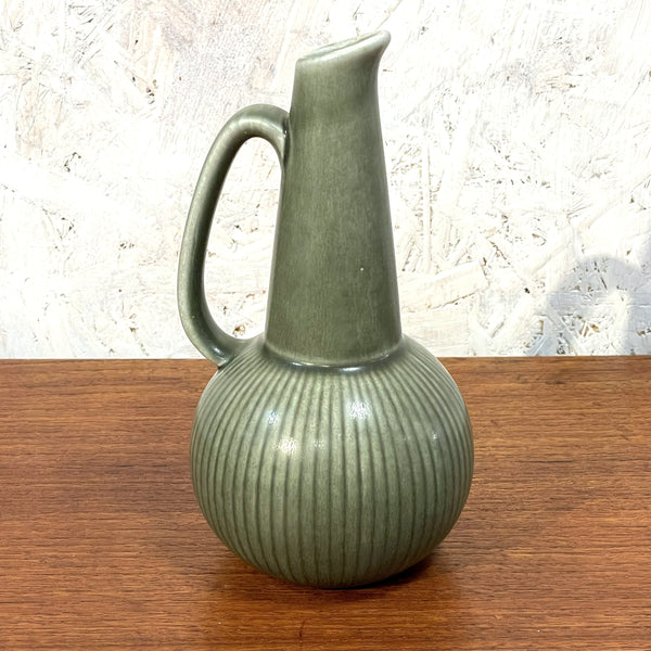 フラワーベース グンナーニールンド 花瓶 グリーン green ロールストランド Rorstrand 北欧 ヴィンテージ スウェーデン Gunnar Nylund Ritzi Sweden