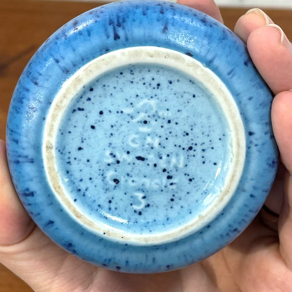 フラワーベース グンナーニールンド 花瓶 ブルー blue ロールストランド Rorstrand 北欧 ヴィンテージ スウェーデン Gunnar Nylund Sweden