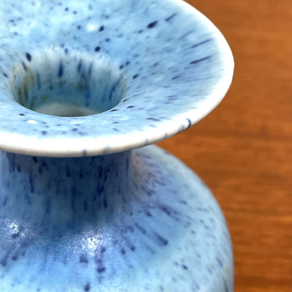 フラワーベース グンナーニールンド 花瓶 ブルー blue ロールストランド Rorstrand 北欧 ヴィンテージ スウェーデン Gunnar Nylund Sweden