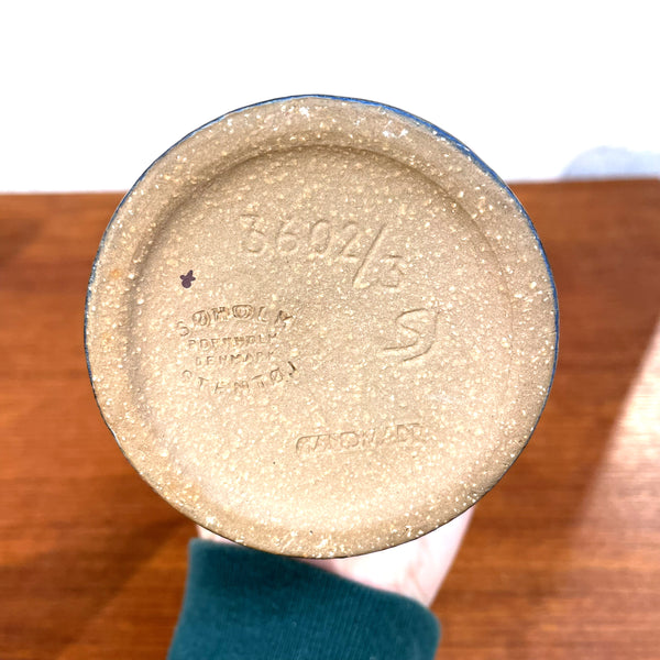 フラワーベース 花瓶 ベージュ beige スーホルム Soholm 北欧 ヴィンテージ デンマーク Denmark