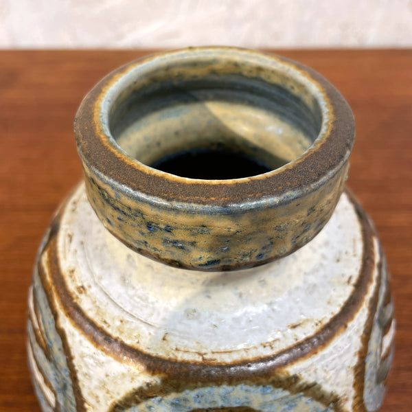 フラワーベース 花瓶 ベージュ beige スーホルム Soholm 北欧 ヴィンテージ デンマーク Denmark