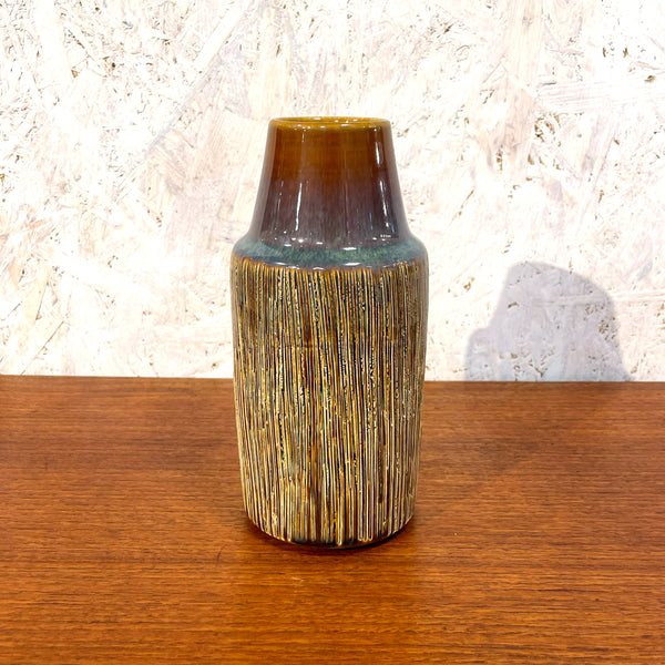 フラワーベース 花瓶 ブラウン brown スーホルム Soholm 北欧 ヴィンテージ デンマーク Svend Aage Jensen Denmark
