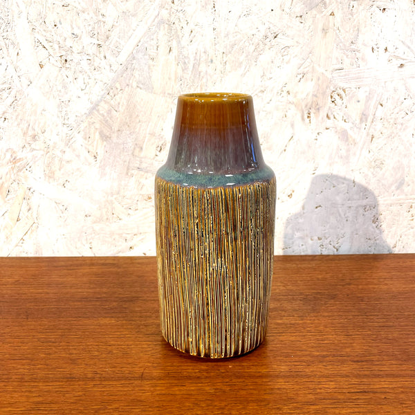 フラワーベース 花瓶 ブラウン brown スーホルム Soholm 北欧 ヴィンテージ デンマーク Svend Aage Jensen Denmark
