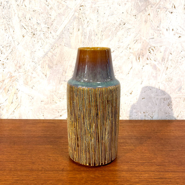 フラワーベース 花瓶 ブラウン brown スーホルム Soholm 北欧 ヴィンテージ デンマーク Svend Aage Jensen Denmark