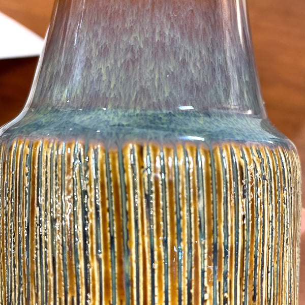 フラワーベース 花瓶 ブラウン brown スーホルム Soholm 北欧 ヴィンテージ デンマーク Svend Aage Jensen Denmark
