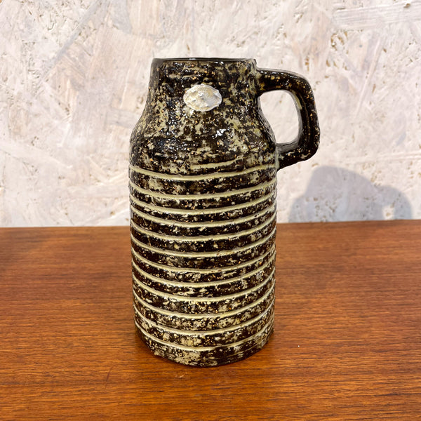 フラワーベース 花瓶 ブラウン brown ウプサラエクビー Upsala Ekeby 北欧 ヴィンテージ スウェーデン Sweden SPARTA Ingrid Atterberg