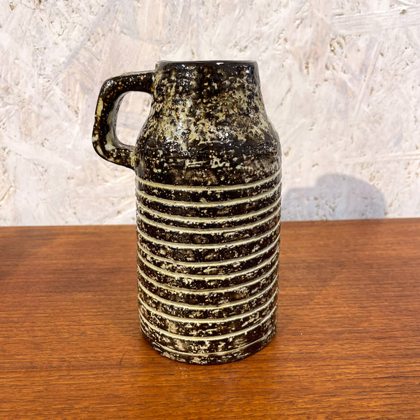 フラワーベース 花瓶 ブラウン brown ウプサラエクビー Upsala Ekeby 北欧 ヴィンテージ スウェーデン Sweden SPARTA Ingrid Atterberg