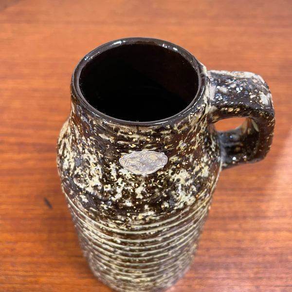 フラワーベース 花瓶 ブラウン brown ウプサラエクビー Upsala Ekeby 北欧 ヴィンテージ スウェーデン Sweden SPARTA Ingrid Atterberg