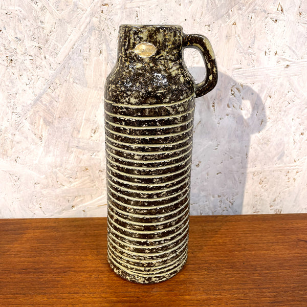フラワーベース 花瓶 ブラウン brown ウプサラエクビー Upsala Ekeby 北欧 ヴィンテージ スウェーデン Sweden SPARTA Ingrid Atterberg