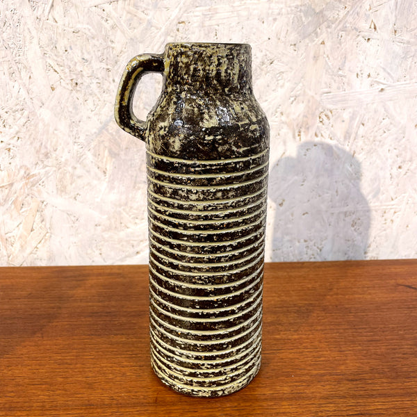 フラワーベース 花瓶 ブラウン brown ウプサラエクビー Upsala Ekeby 北欧 ヴィンテージ スウェーデン Sweden SPARTA Ingrid Atterberg