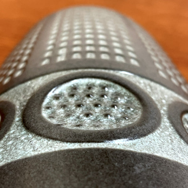 フラワーベース 花瓶 激レア品 グレー オレンジ Grey Orange ウプサラエクビー マリシムルソン Upsala Ekeby 北欧 ヴィンテージ スウェーデン Sweden Cityシリーズ Mari Simmulson