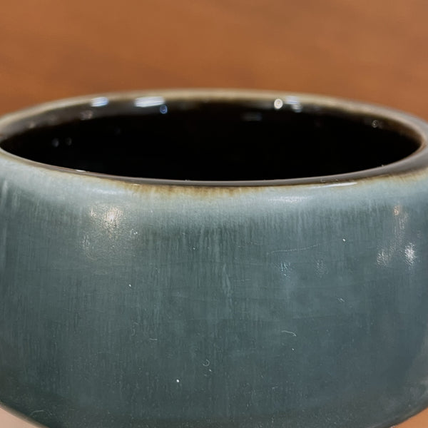 フラワーベース 花瓶 ブルー blue ウプサラエクビー Upsala Ekeby 北欧 ヴィンテージ スウェーデン Sweden