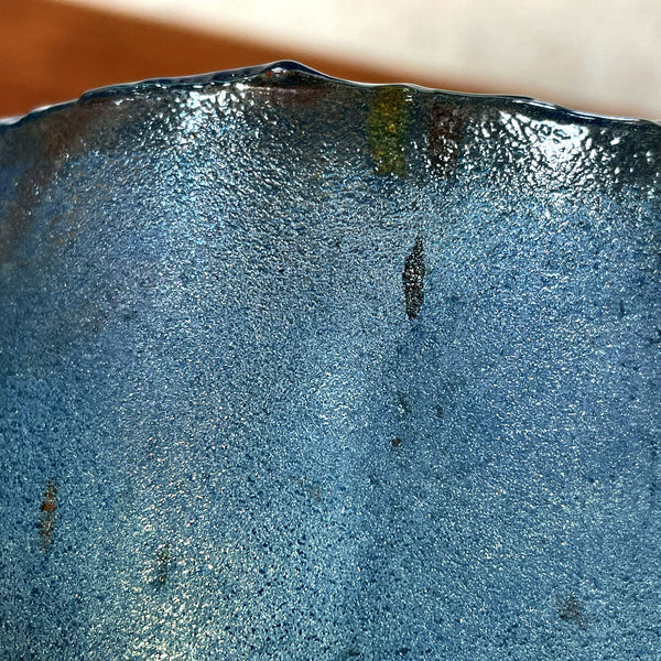 フラワーベース 花瓶 ガラス レア品  ブルー blue コスタボダ KOSTABODA Bertil Valien 北欧 ヴィンテージ スウェーデン Sweden